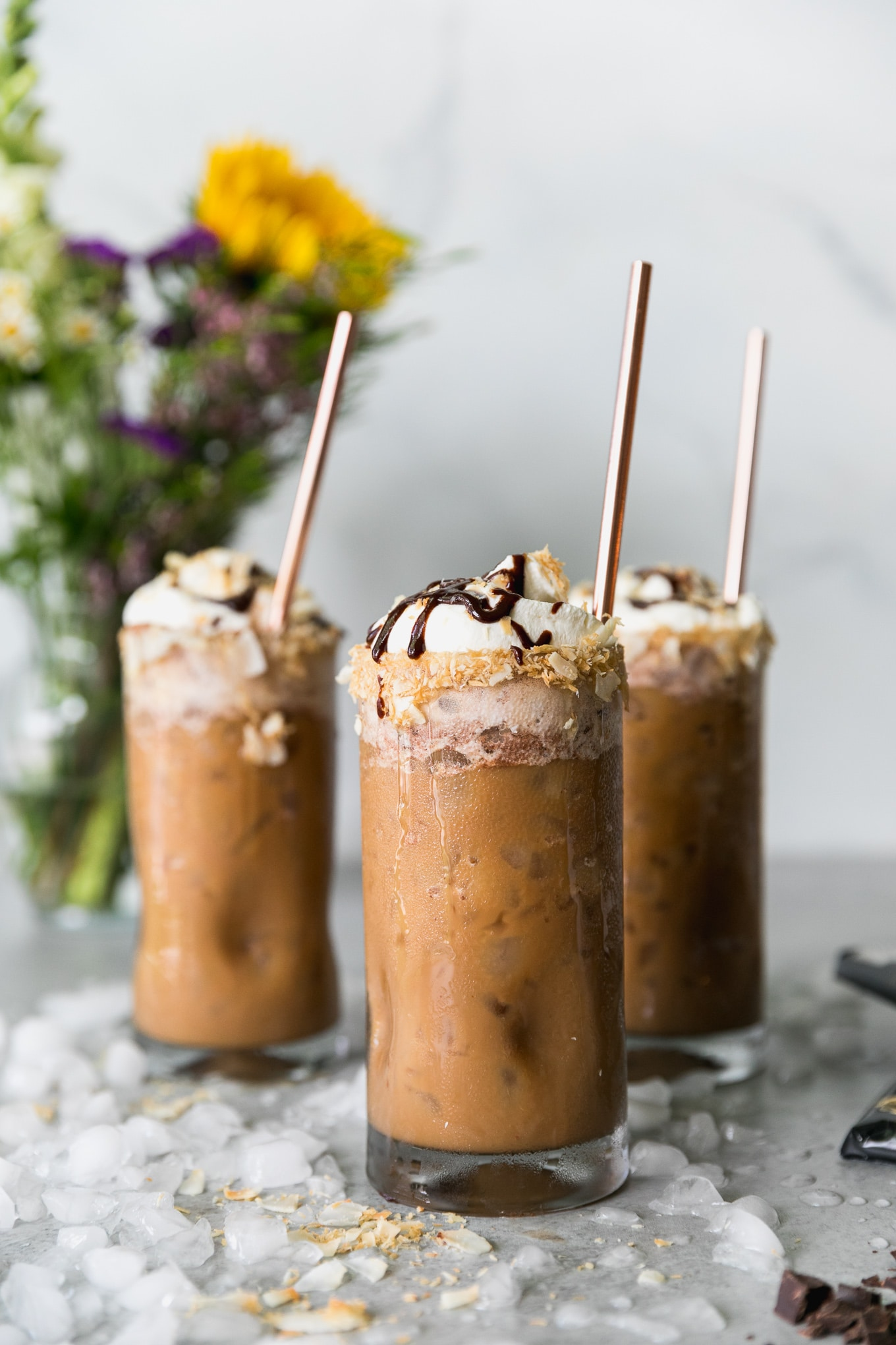 COCONUT ICED MOCHA